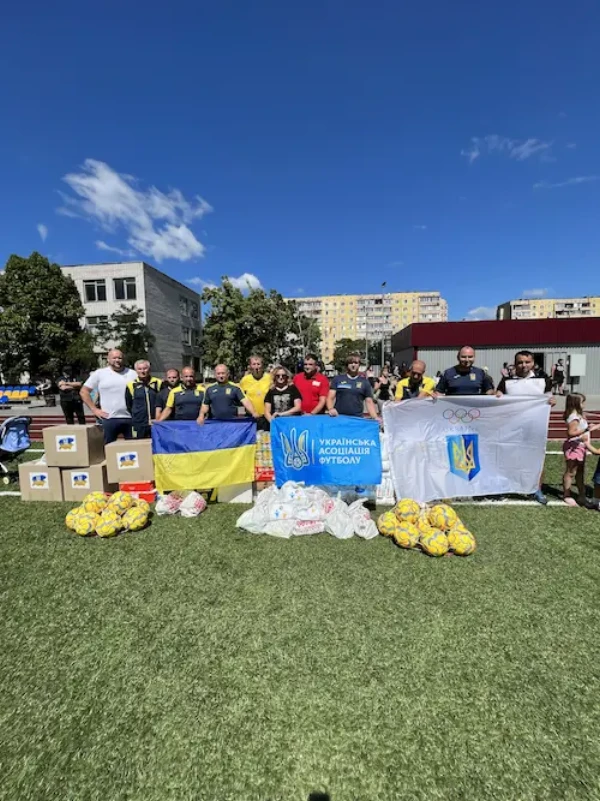 16 tons of humanitarian aid from the National Olympic Committee of Ukraine