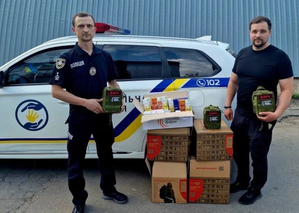 Nova Poshta delivered 250 first aid kits to the "White Angel" evacuation group
