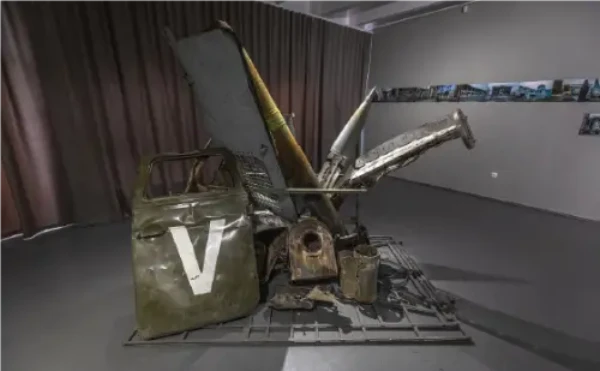 Nova poshta delivered war artifacts from Kharkiv to Kyiv