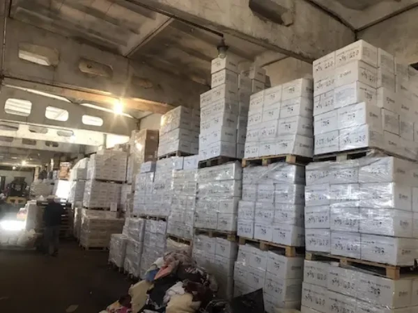 Delivered 312 pallets with humanitarian aid to Kropyvnytskyi and Kryvyi Rih